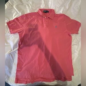 Polo Ralph Lauren salmon color polo shirt size XL